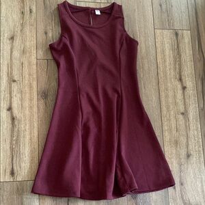 Old Navy Red Sleeveless A-line Mini Dress